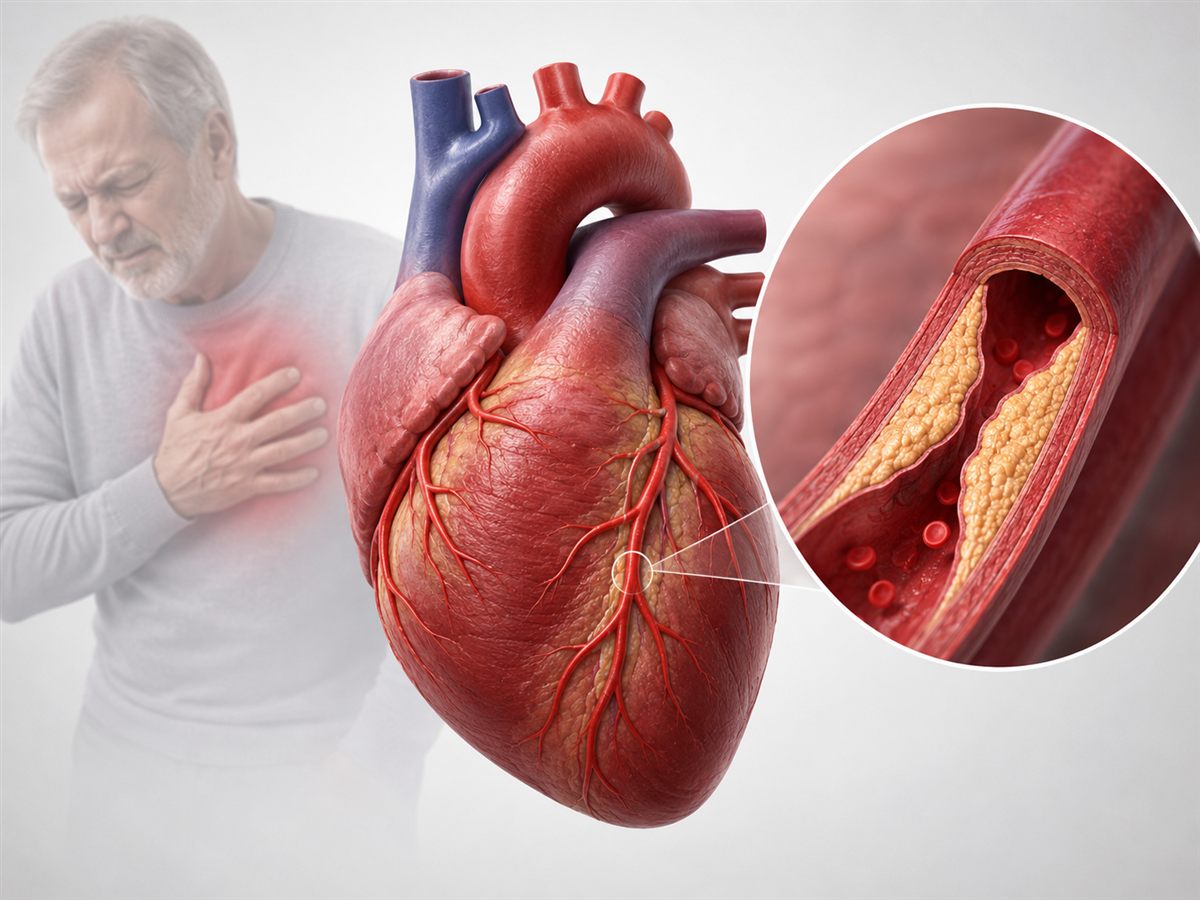 Aterosclerose, doença arterial coronariana e angina