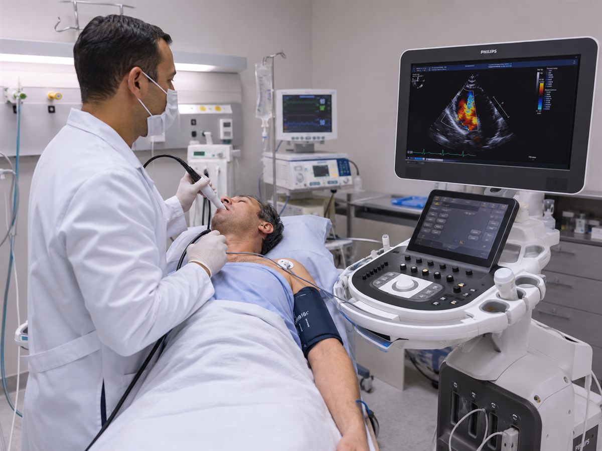 Ecocardiograma transesofágico